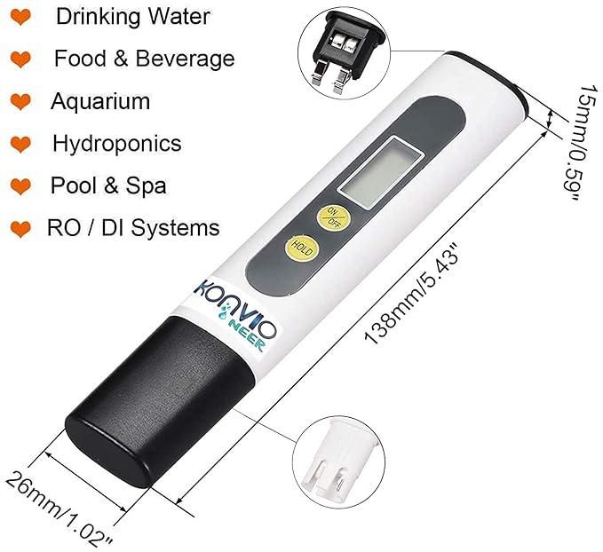 💥2025 All-New 3 in 1 TDS Meter Digital Water Tester