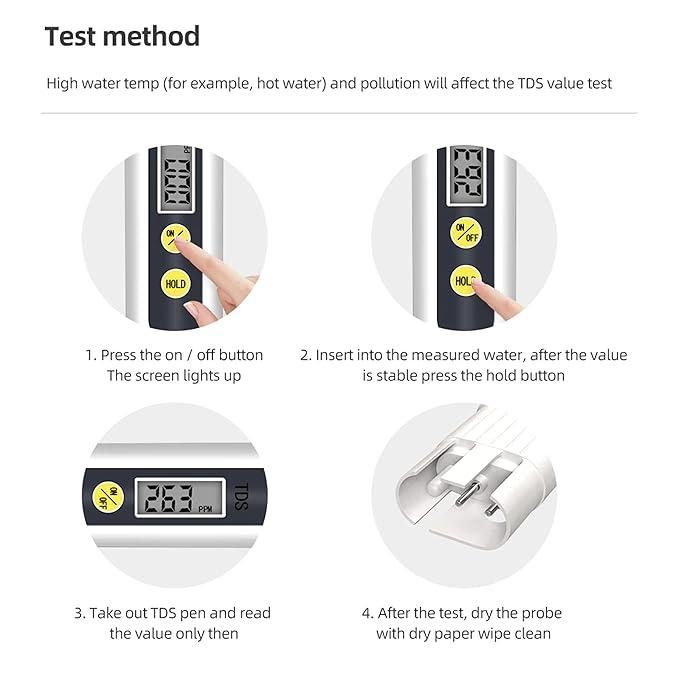 💥2025 All-New 3 in 1 TDS Meter Digital Water Tester
