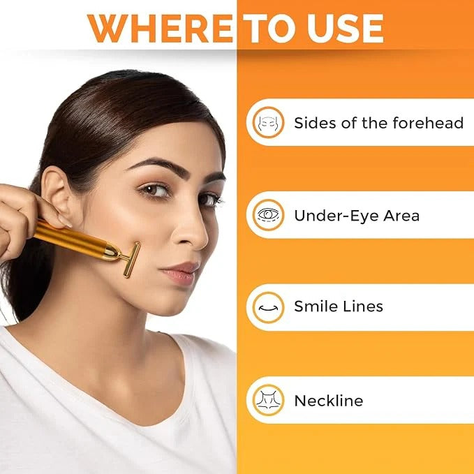 Velura Gold Roller™ Electric Golden Touch Roller