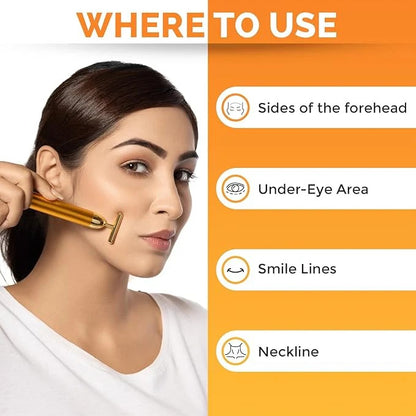 Velura Gold Roller™ Electric Golden Touch Roller