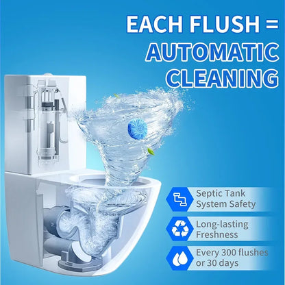 Toilet Deodorizer & Cleaner Tablets