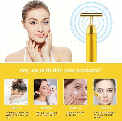 Velura Gold Roller™ Electric Golden Touch Roller